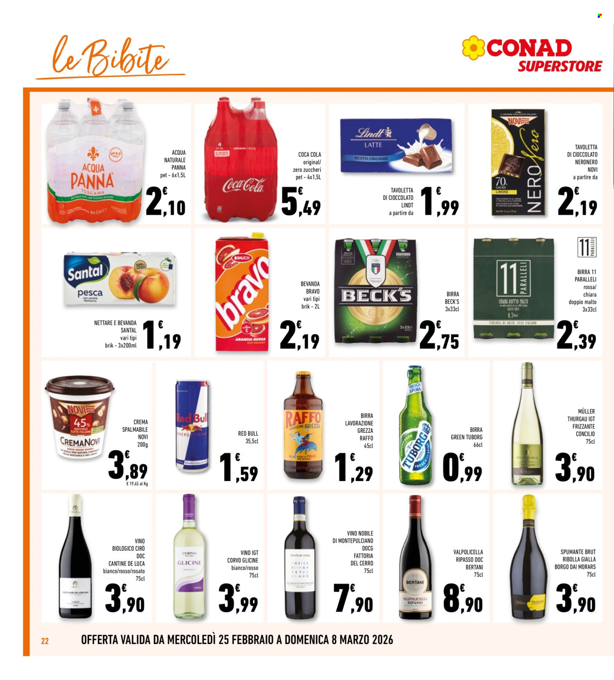 Volantino Conad Superstore - 25/2/2026 - 8/3/2026. Pagina 22