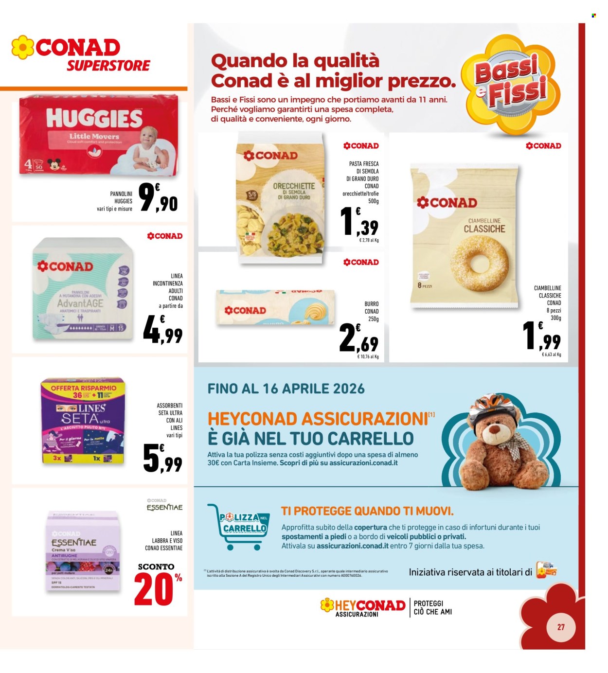 Volantino Conad Superstore - 25/2/2026 - 8/3/2026. Pagina 27