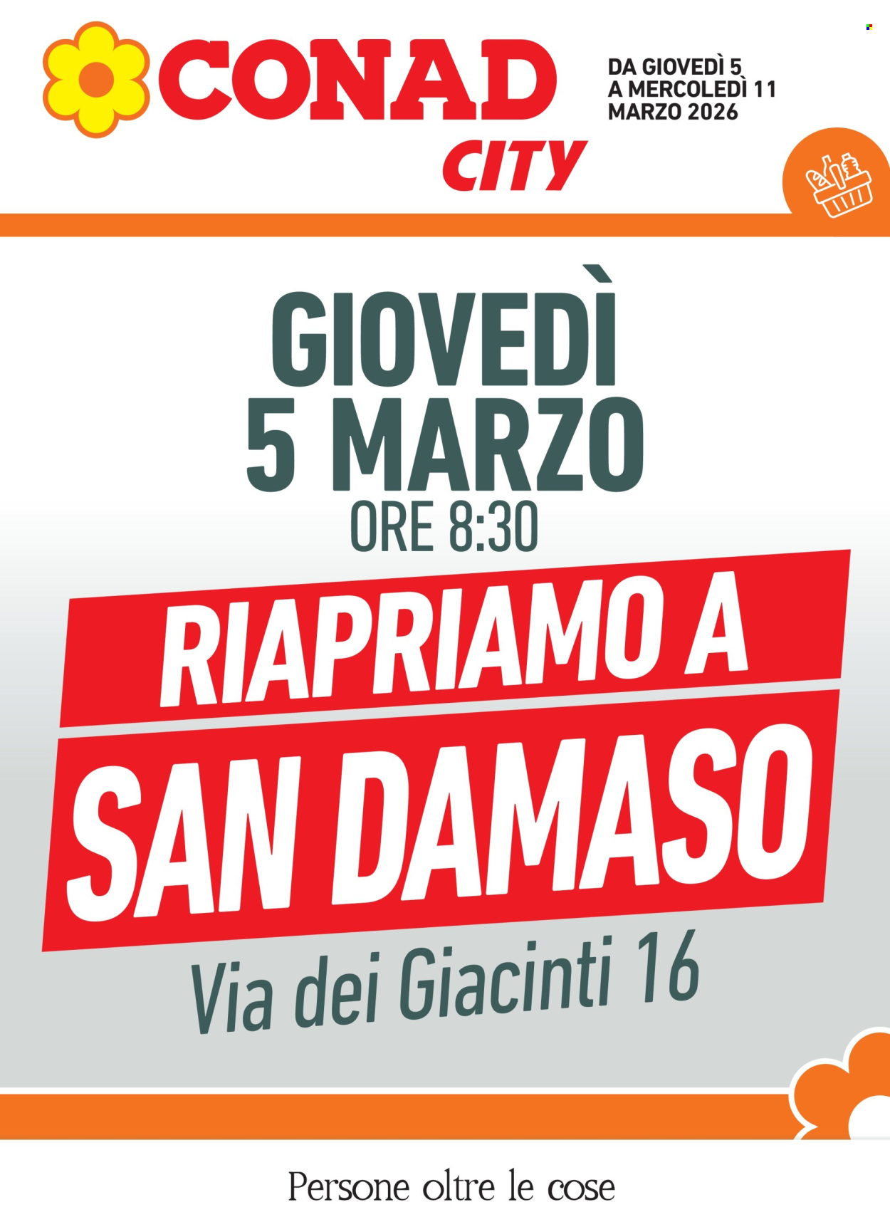 Volantino Conad City - 5/3/2026 - 11/3/2026. Pagina 1