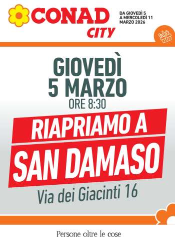 Volantino Conad City - 5/3/2026 - 11/3/2026.