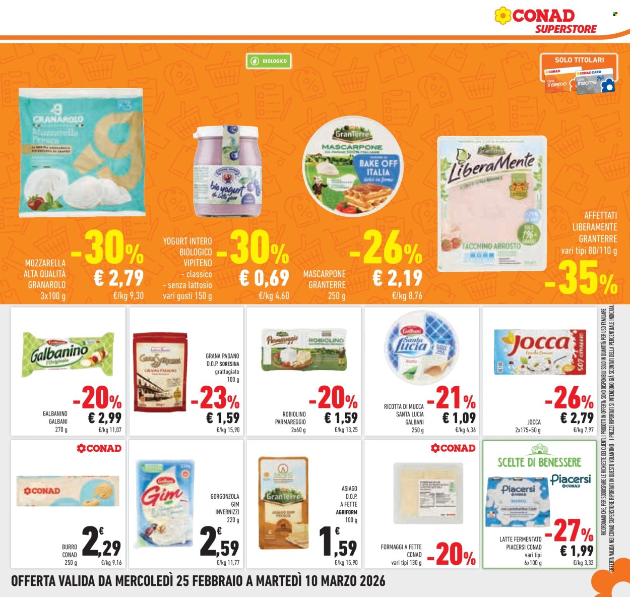 Volantino Conad Superstore - 25/2/2026 - 10/3/2026. Pagina 19