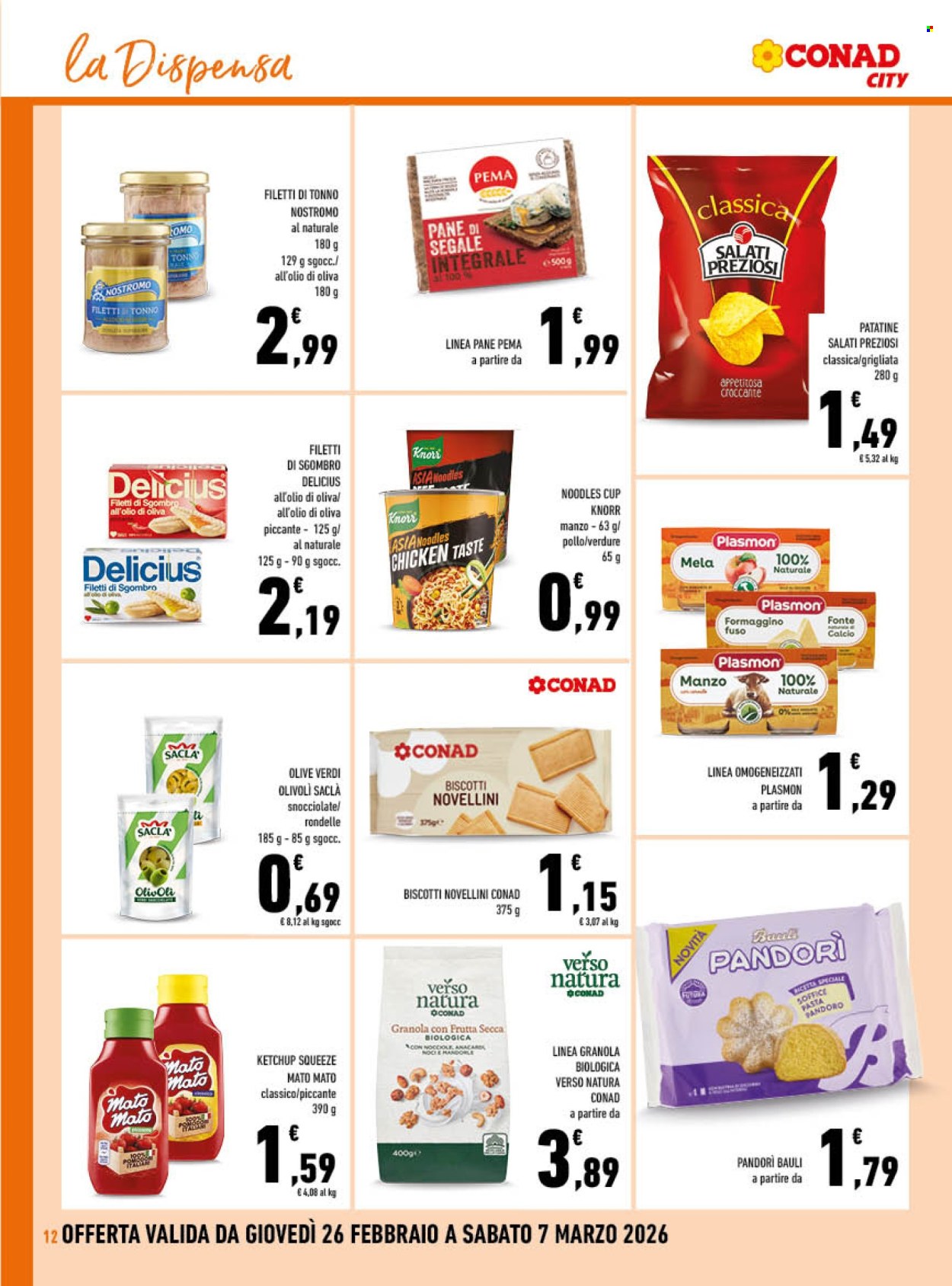 Volantino Conad - 26/2/2026 - 7/3/2026. Pagina 12
