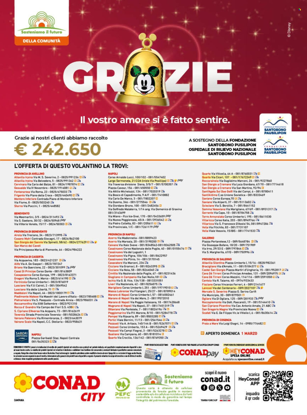 Volantino Conad - 26/2/2026 - 7/3/2026. Pagina 16