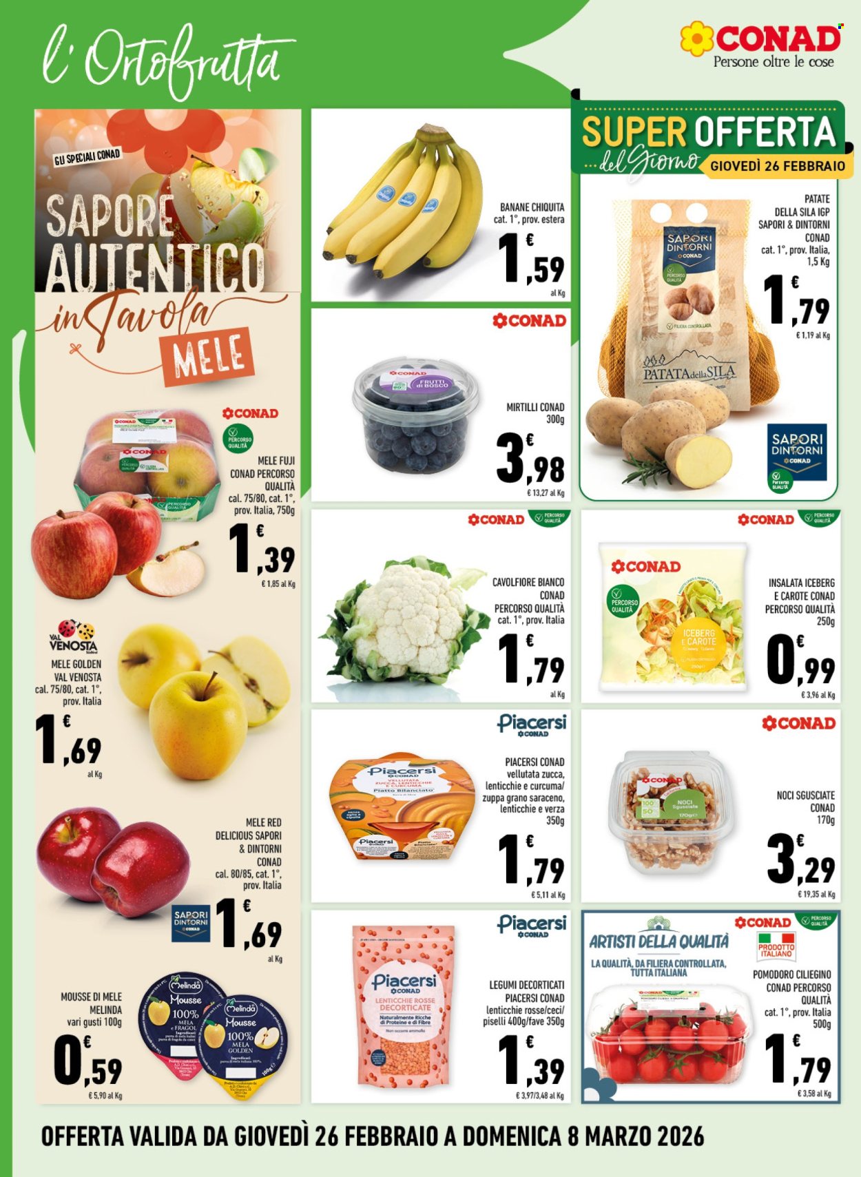 Volantino Margherita Conad - 26/2/2026 - 7/3/2026. Pagina 4