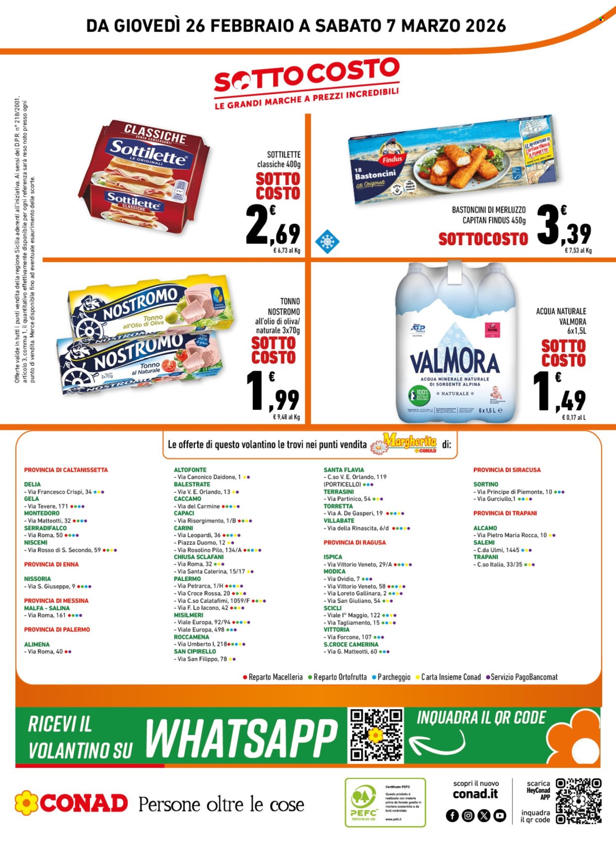 Volantino Margherita Conad - 26/2/2026 - 7/3/2026. Pagina 16