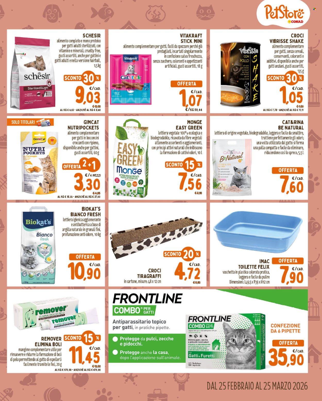 Volantino Pet Store Conad - 25/2/2026 - 25/3/2026. Pagina 5