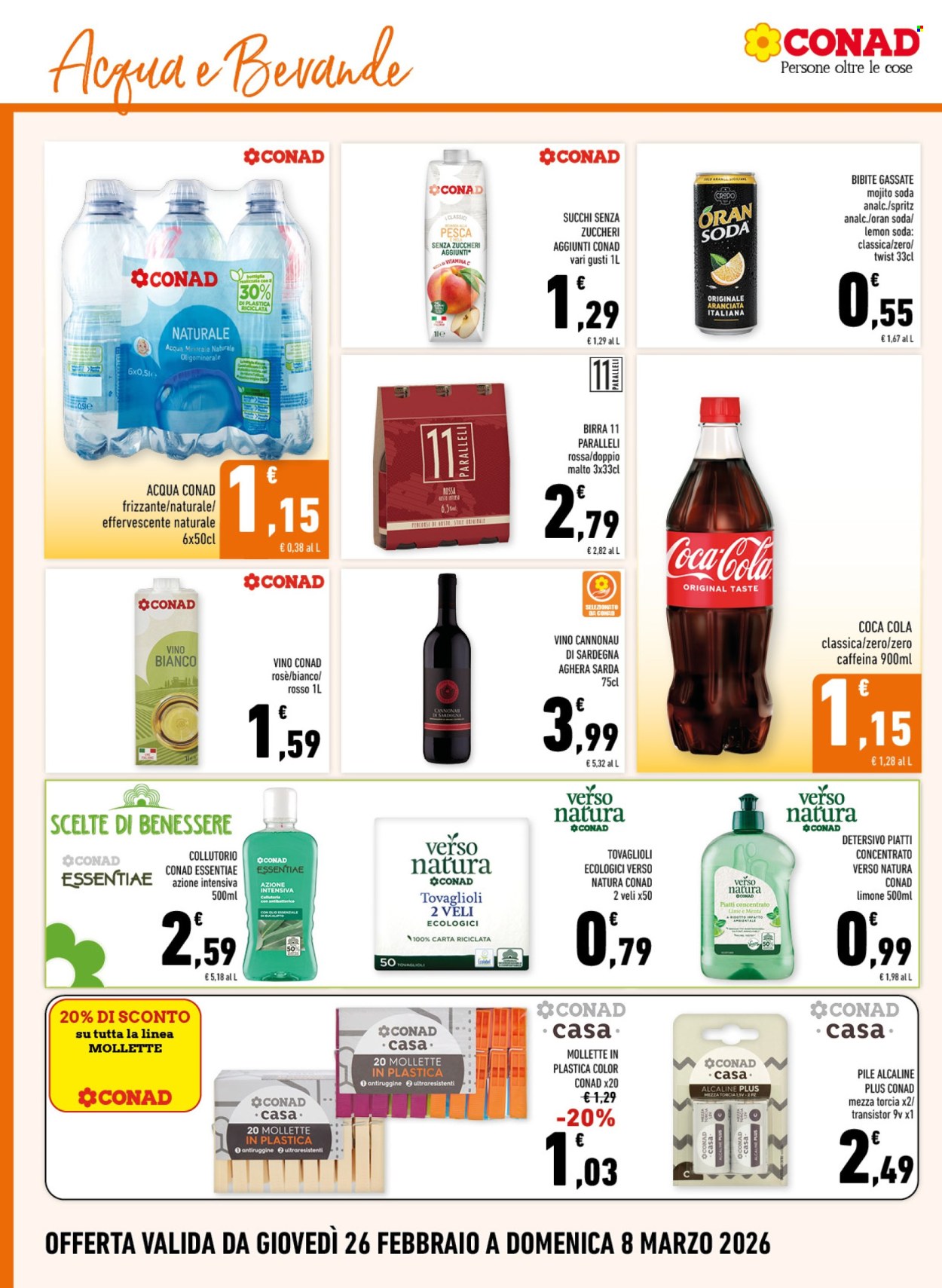 Volantino Conad - 26/2/2026 - 7/3/2026. Pagina 14