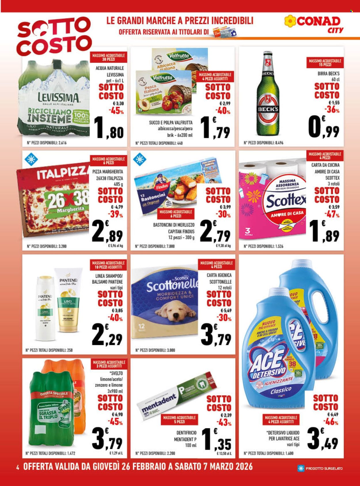 Volantino Conad City - 26/2/2026 - 7/3/2026. Pagina 4