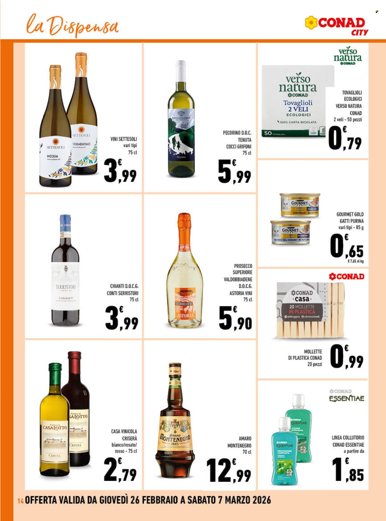 Volantino Conad City - 26/2/2026 - 7/3/2026. Pagina 14