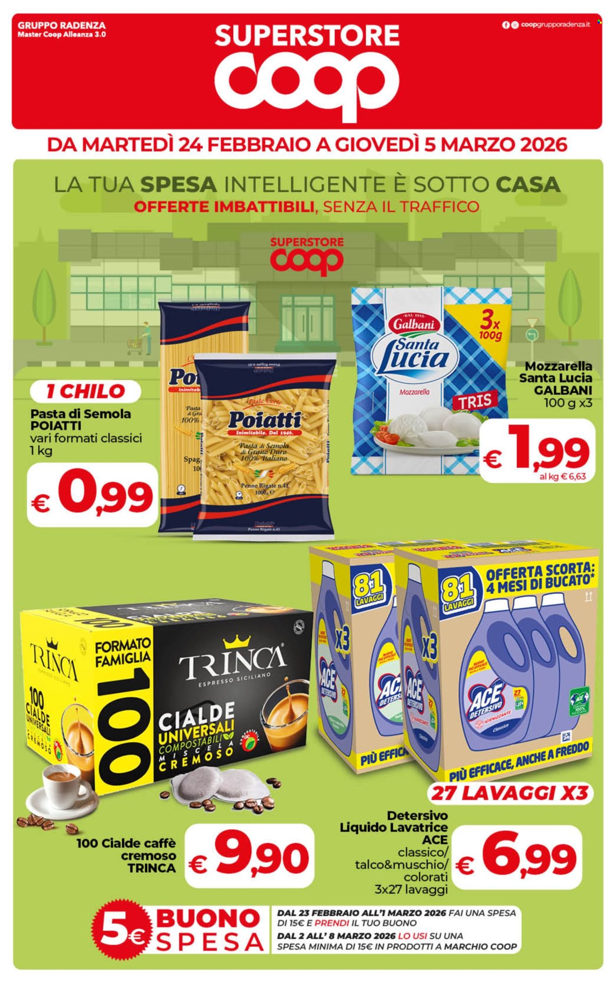 Volantino Coop - 24/2/2026 - 5/3/2026. Pagina 1