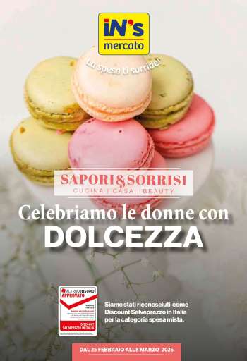 Volantino iN's Mercato - 25/2/2026 - 8/3/2026.