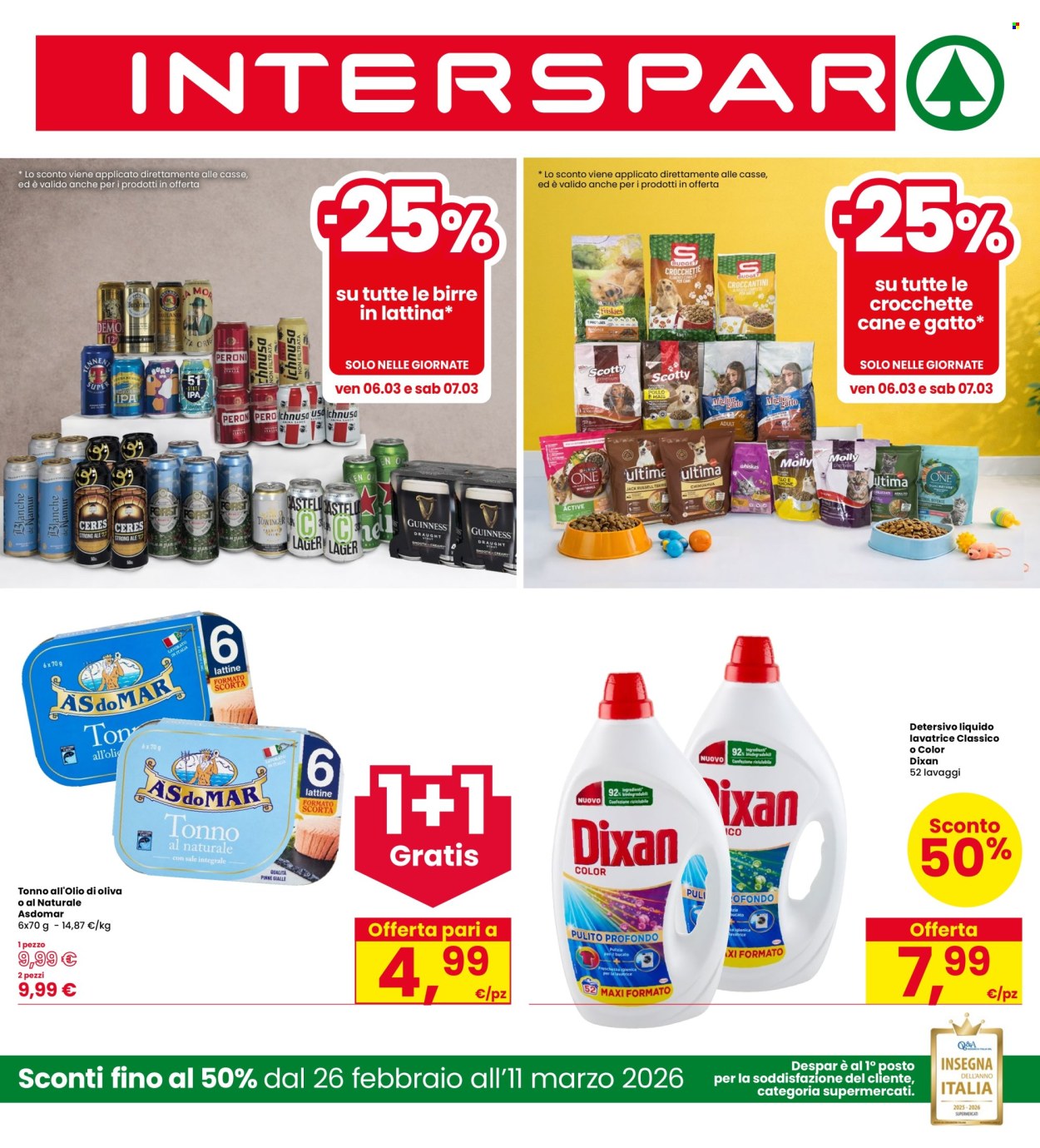 Volantino Interspar - 26/2/2026 - 11/3/2026. Pagina 1