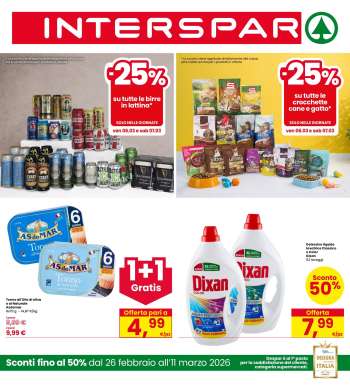 Volantino Interspar - 26/2/2026 - 11/3/2026.