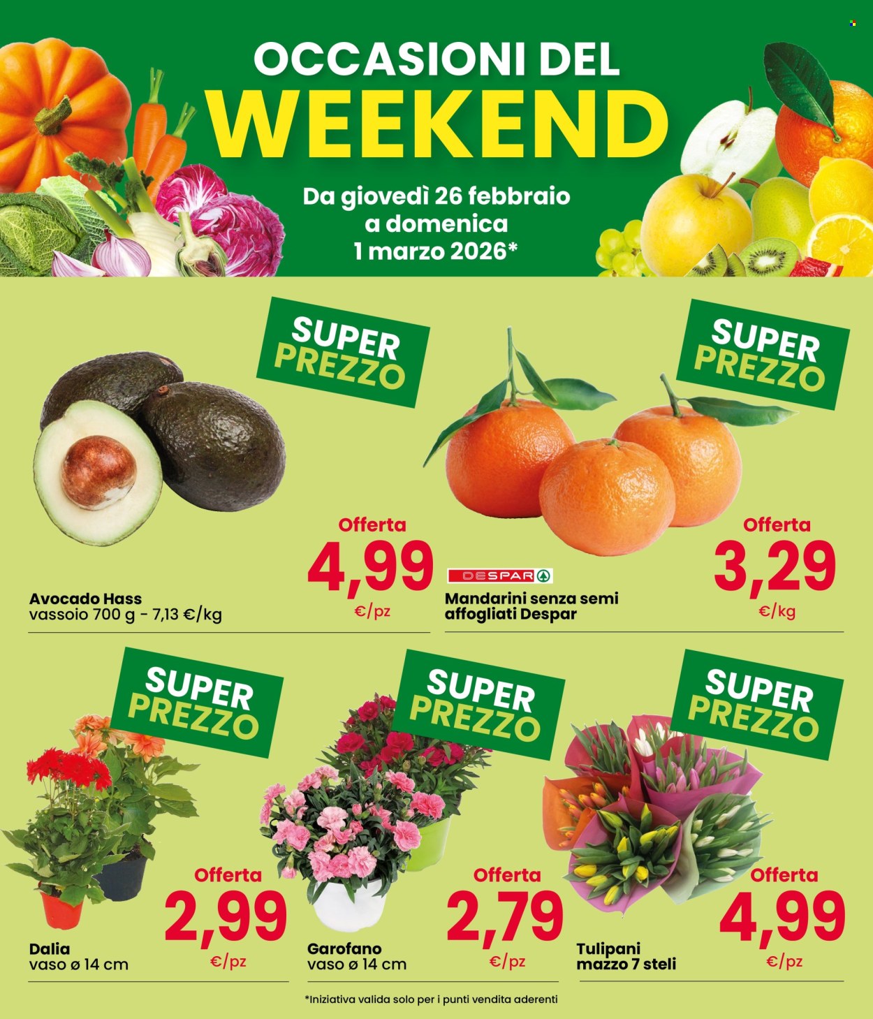 Volantino Eurospar - 26/2/2026 - 1/3/2026. Pagina 2
