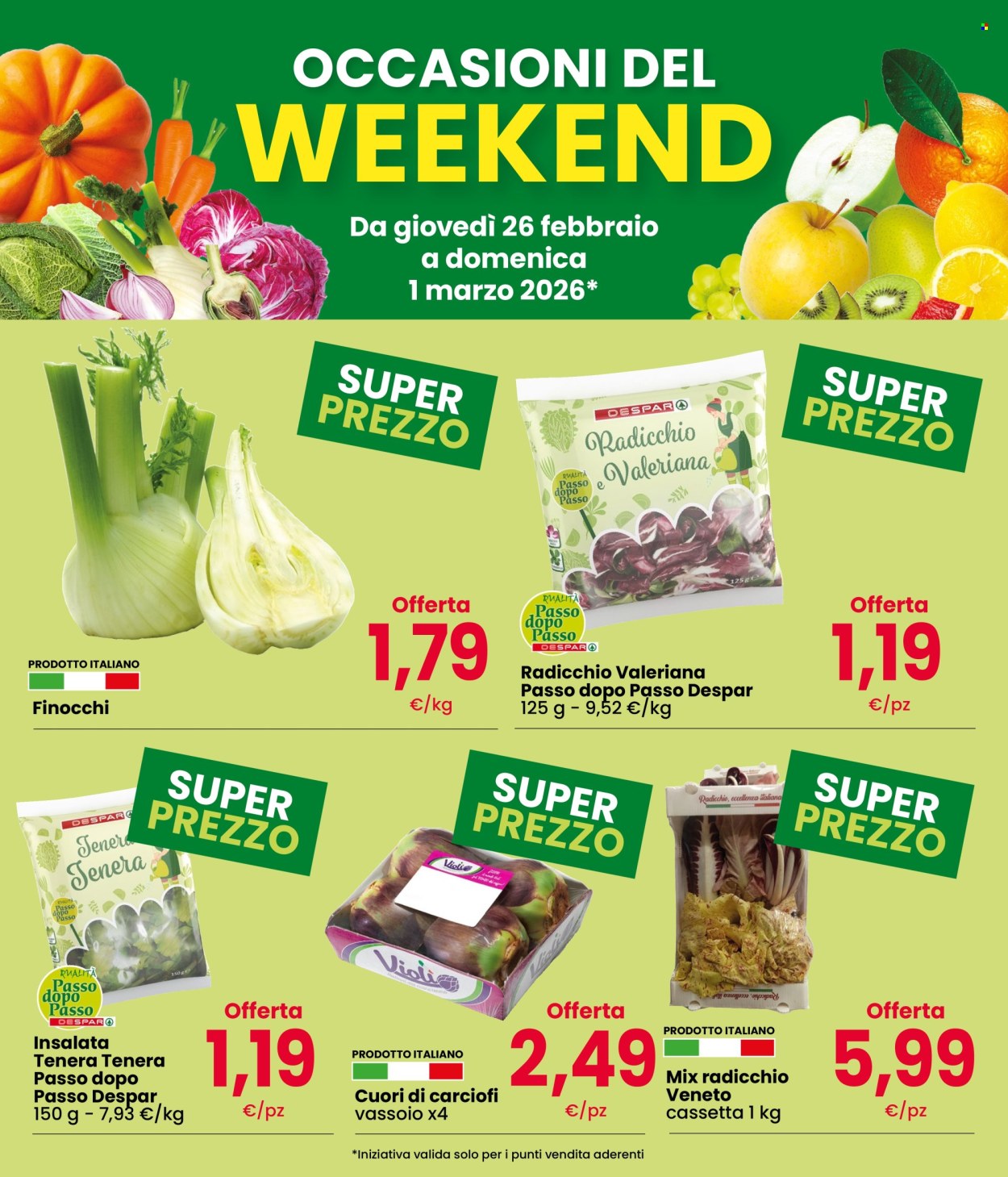 Volantino Eurospar - 26/2/2026 - 1/3/2026. Pagina 3