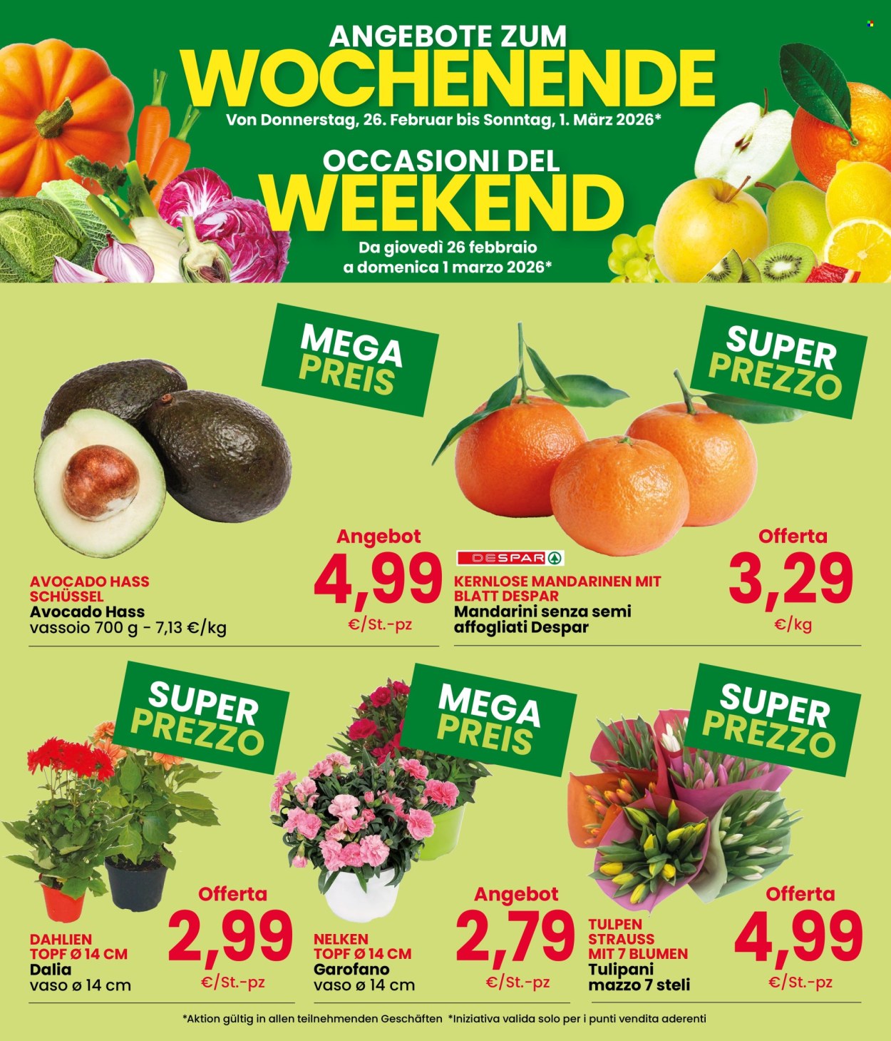 Volantino Eurospar - 26/2/2026 - 1/3/2026. Pagina 2