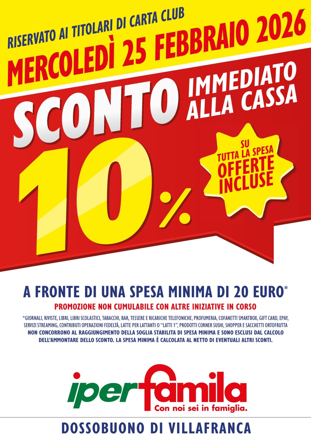 Volantino Famila - 25/2/2026 - 25/2/2026. Pagina 2
