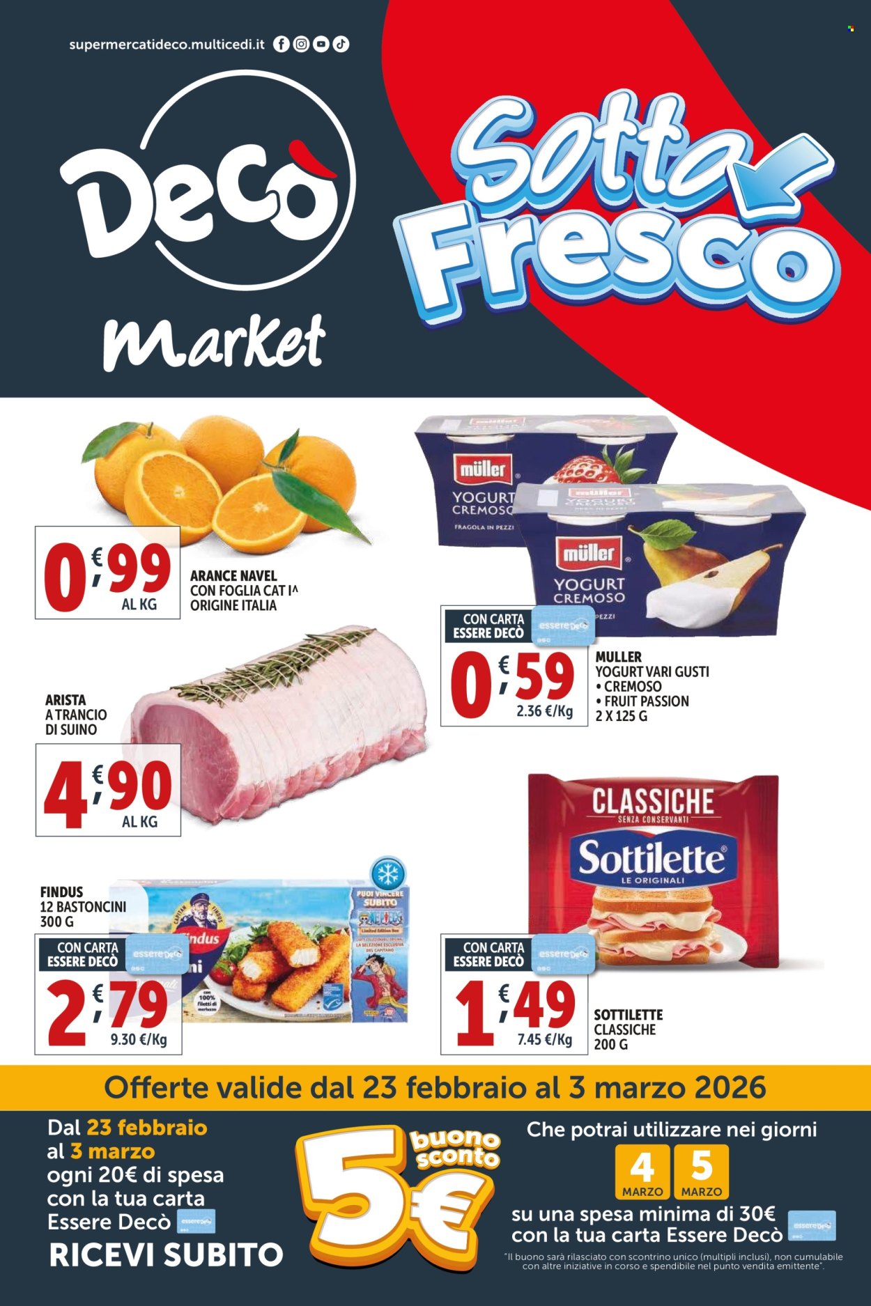 Volantino Deco - 23/2/2026 - 5/3/2026. Pagina 1