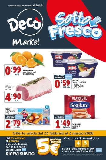 Volantino Deco - 23/2/2026 - 5/3/2026.