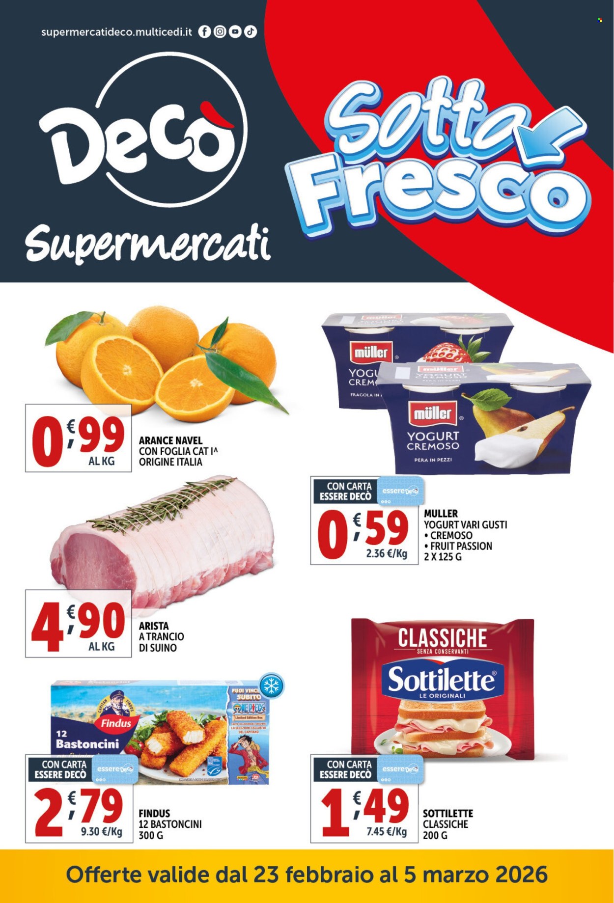 Volantino Deco - 23/2/2026 - 5/3/2026. Pagina 1