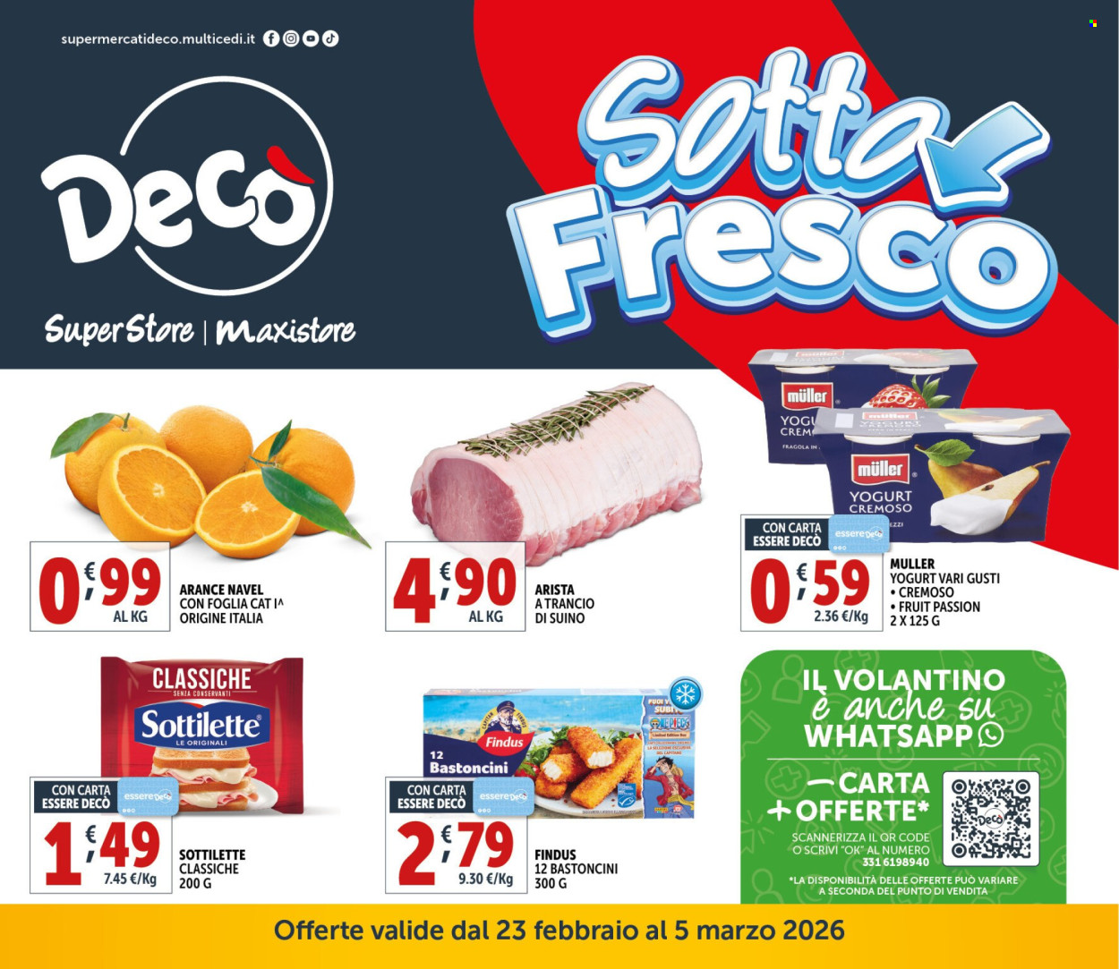 Volantino Deco - 23/2/2026 - 5/3/2026. Pagina 1