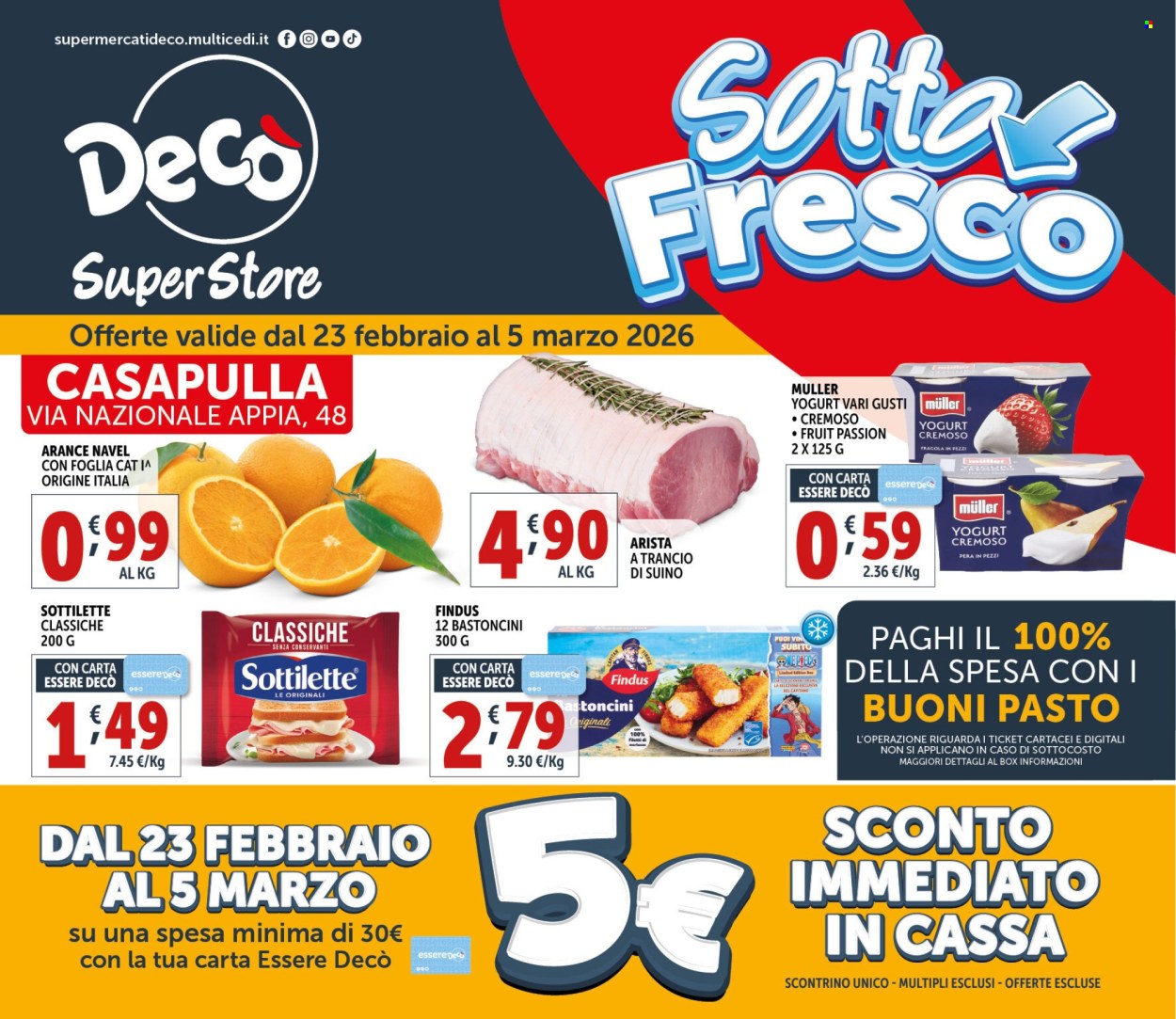 Volantino Deco - 23/2/2026 - 5/3/2026. Pagina 1