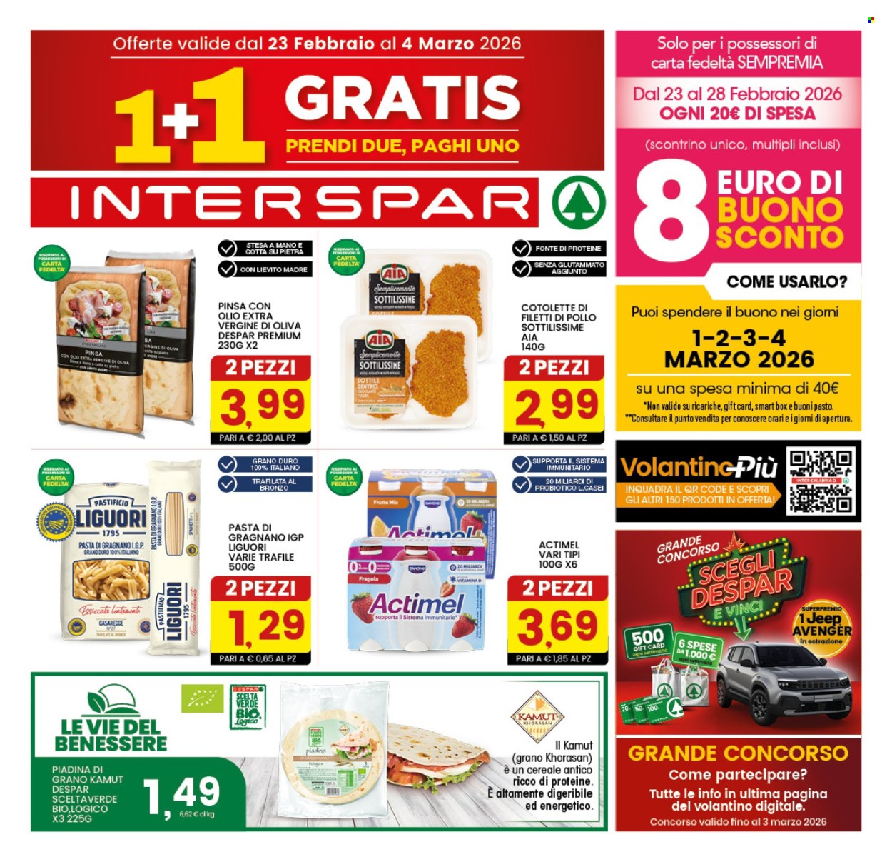 Volantino Interspar - 23/2/2026 - 4/3/2026. Pagina 1