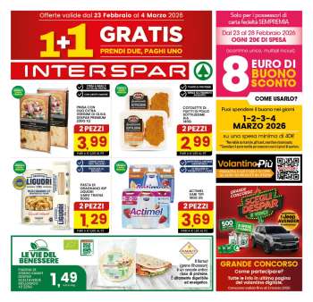 Volantino Interspar - 23/2/2026 - 4/3/2026.