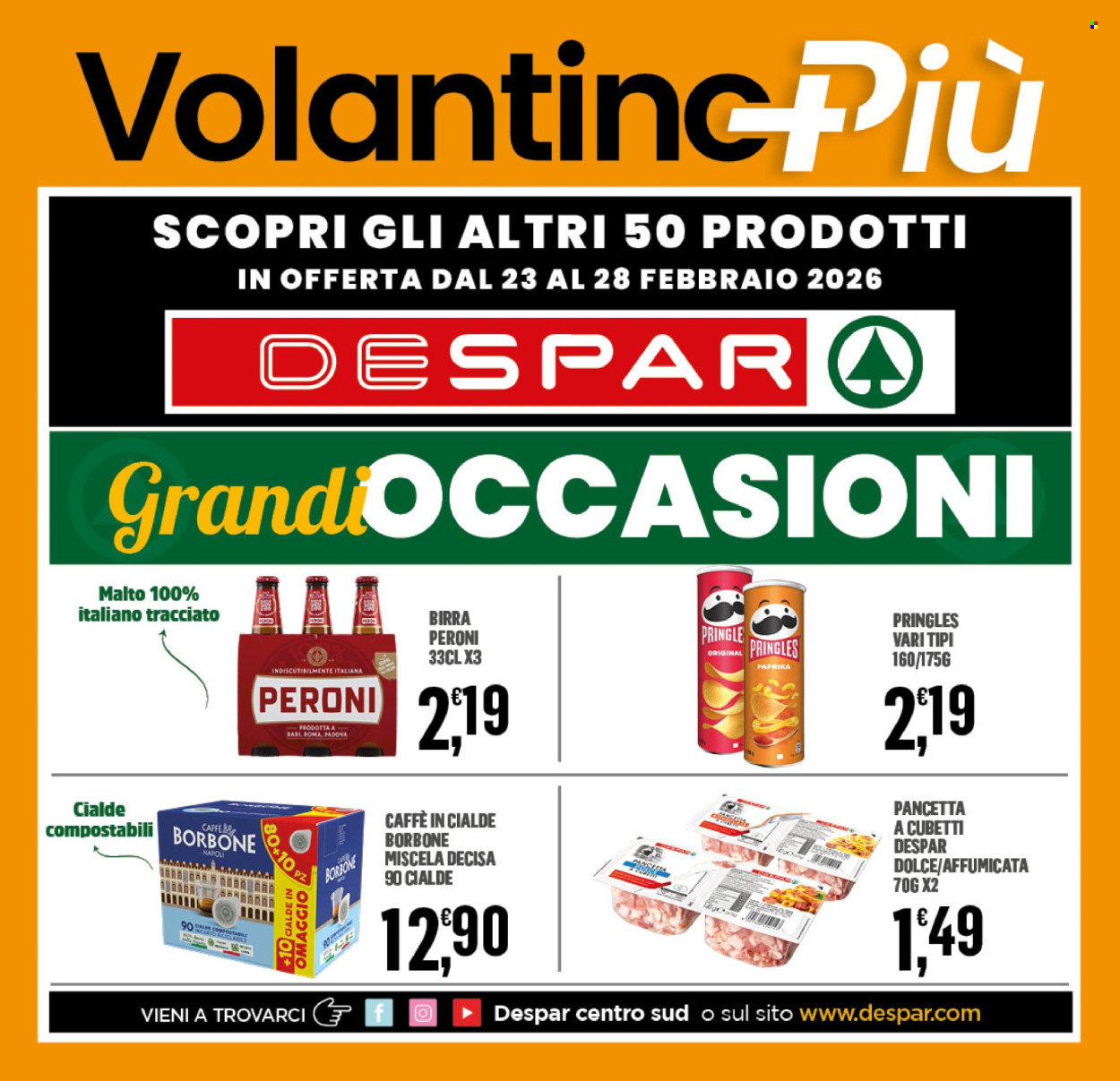 Volantino Despar - 23/2/2026 - 28/2/2026. Pagina 16