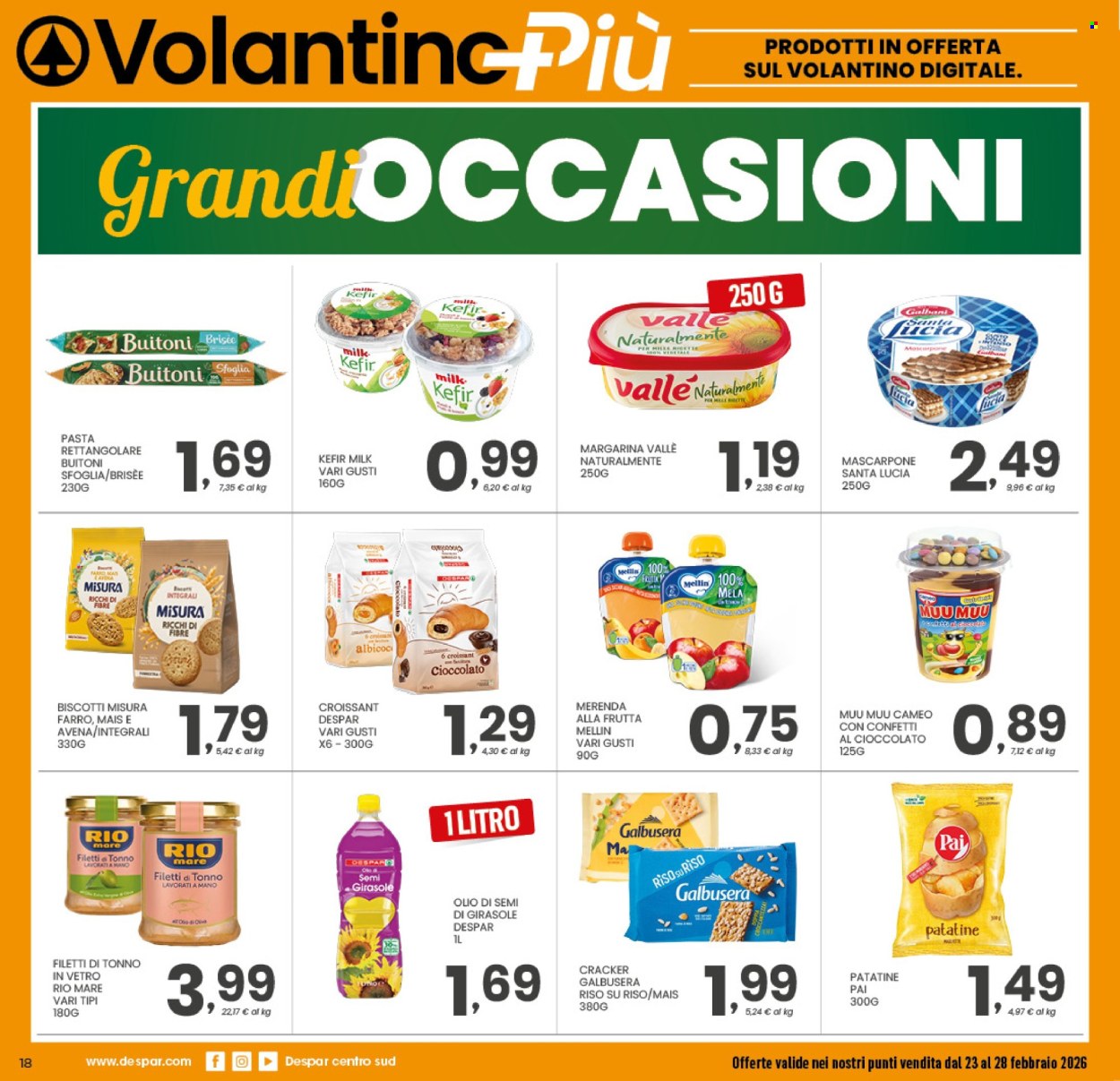 Volantino Despar - 23/2/2026 - 28/2/2026. Pagina 17