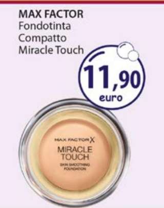 MAX FACTOR Fondotinta Compatto Miracle Touch