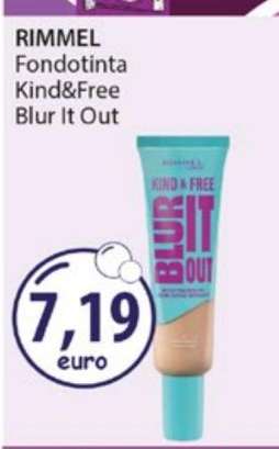 RIMMEL Fondotinta Kind&Free Blur It Out