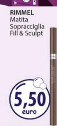 RIMMEL Matita Sopracciglia Fill & Sculpt