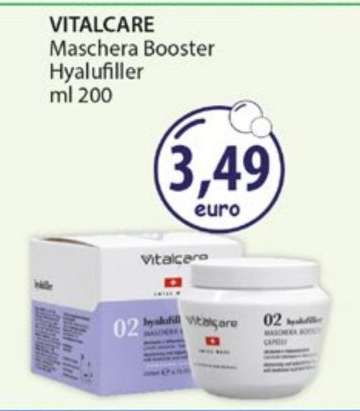 VITALCARE Maschera Booster Hyalufiller