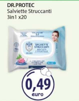 DR.PROTEC Salviette Struccanti