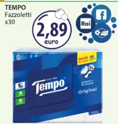 TEMPO Fazzoletti x30