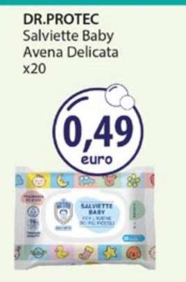 DR.PROTEC Salviette Baby Avena Delicata x20