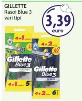 GILLETTE Rasoi Blue 3 vari tipi