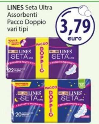 LINES Seta Ultra Assorbenti Pacco Doppio