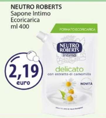 NEUTRO ROBERTS Sapone Intimo Ecoricarica