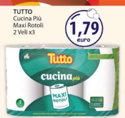TUTTO Cucina Più Maxi Rotoli