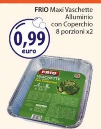 FRIO Maxi Vaschette Alluminio con Coperchio