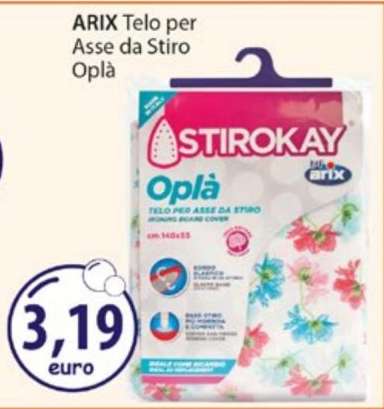 ARIX Telo per Asse da Stiro Oplà