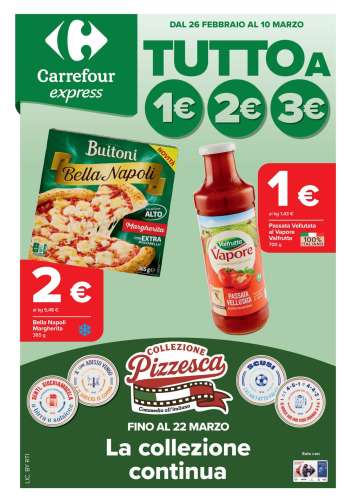 Volantino Carrefour - 26/2/2026 - 10/3/2026.