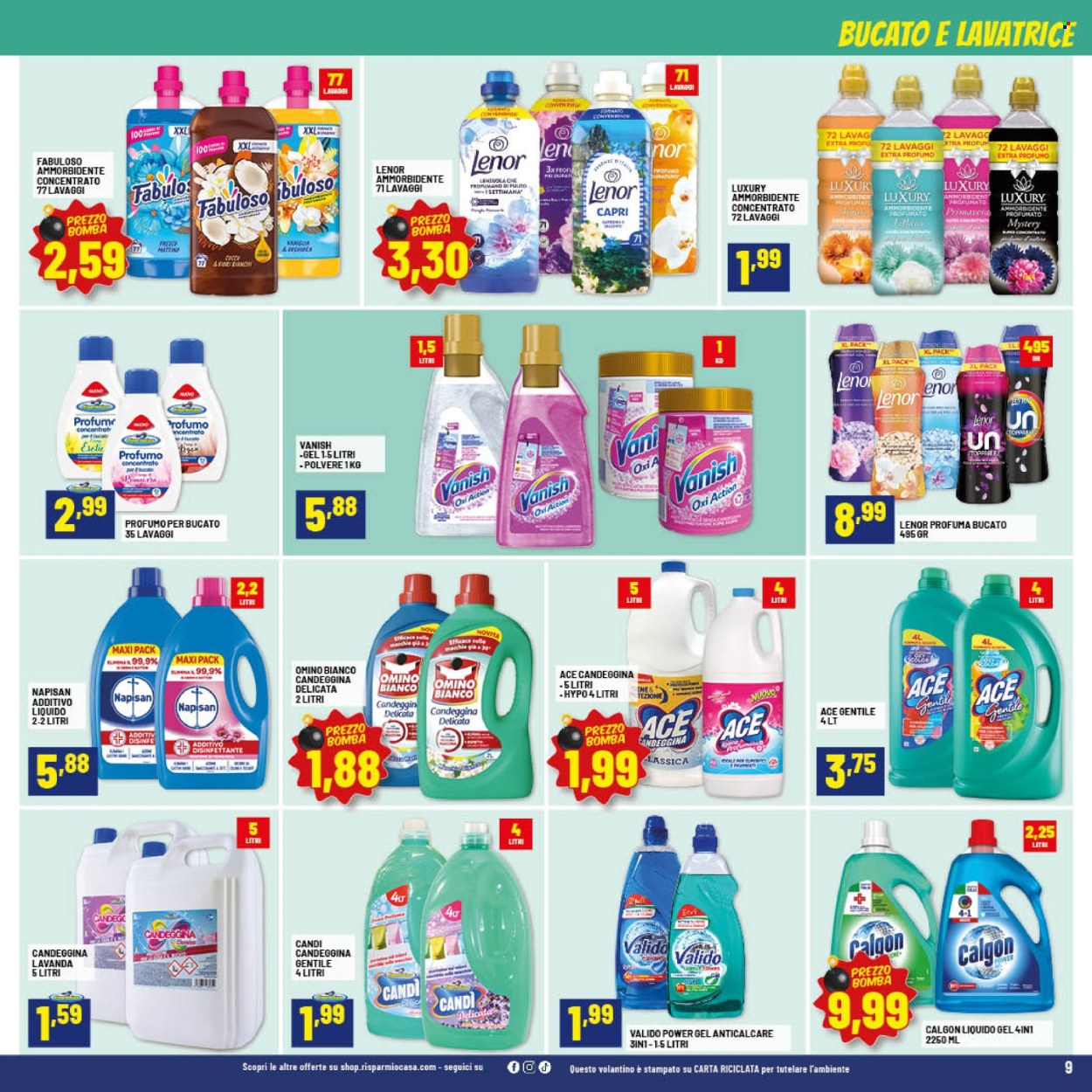 Volantino Risparmio Casa - 26/2/2026 - 14/3/2026. Pagina 9