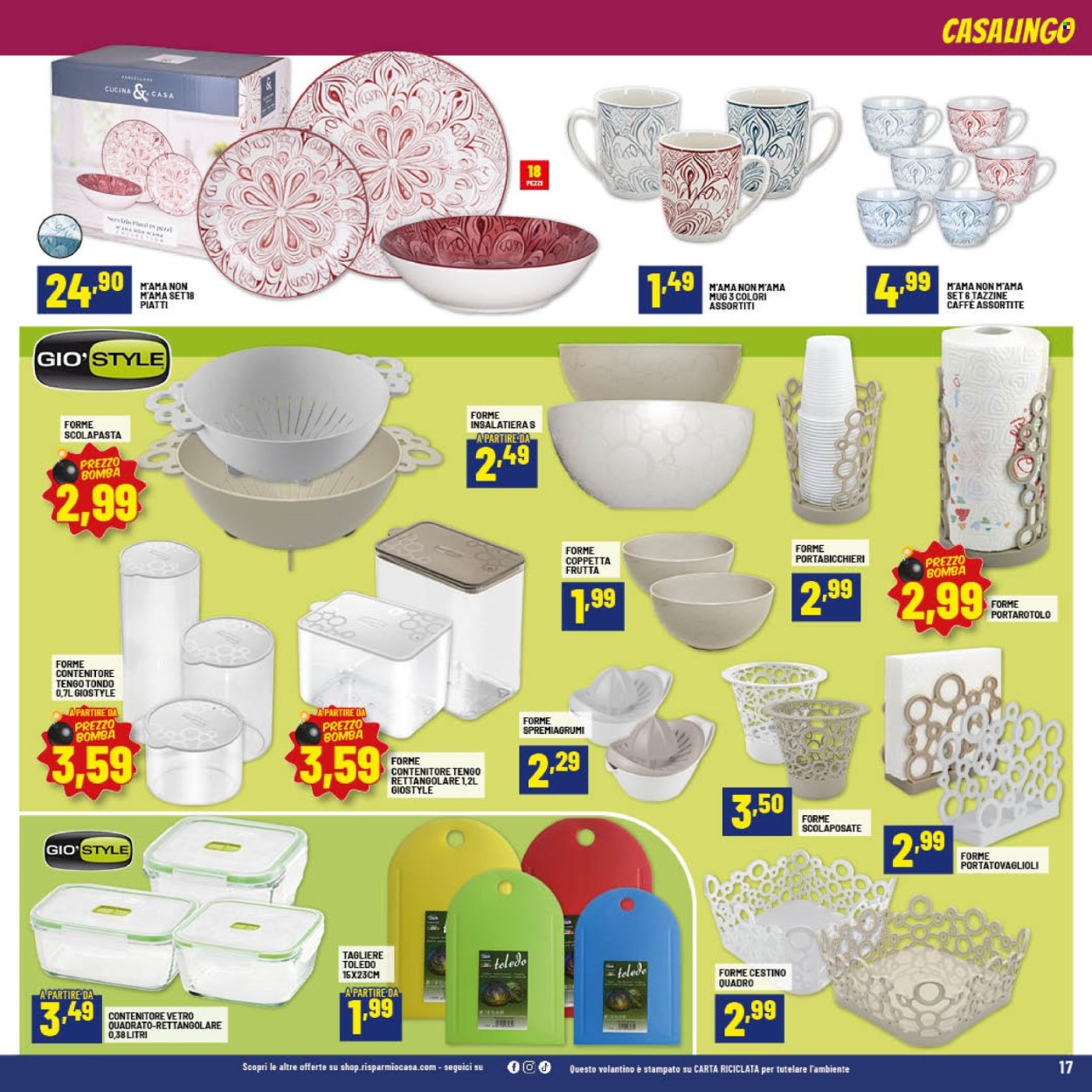 Volantino Risparmio Casa - 26/2/2026 - 14/3/2026. Pagina 17