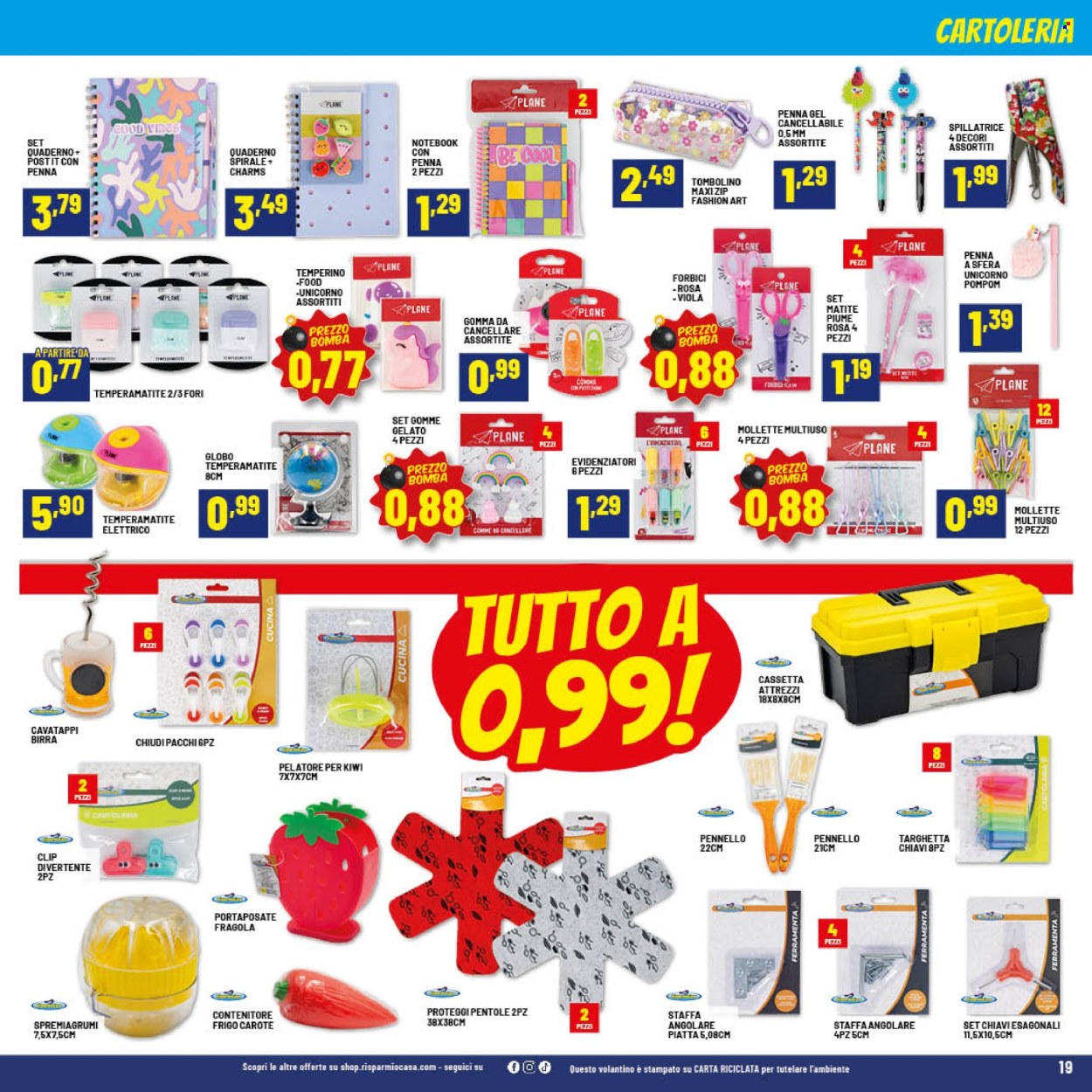 Volantino Risparmio Casa - 26/2/2026 - 14/3/2026. Pagina 19