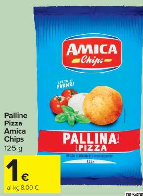 Palline Pizza Amica Chips