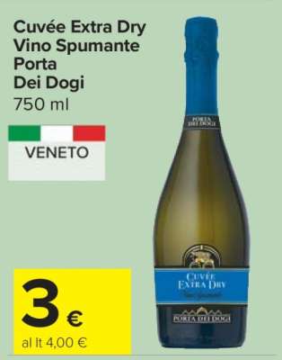 Cuvée Extra Dry Vino Spumante Porta Dei Dogi
