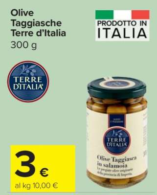 Olive Taggiasche Terre d’Italia